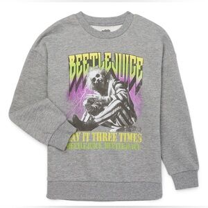 Beetlejuice Boys Graphic Print Sweatshirt